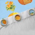 thumbnail image 4 of Erosebridal Kids Cute Capybara Fruit Oranges Curtains Pack of 2 (42x84 Each),Harvest Pumpkins Curtains Blackout For Boys Girls,Ultra Soft Home Decor, 4 of 6