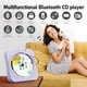 thumbnail image 3 of Reproductor de CD portátil Bluetooth 5.1 ZYOKATA con altavoces HiFi, color morado, 3 of 7