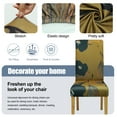 thumbnail image 3 of SUKAIKEQA Stretchy Chair Slipcovers for Dining Room Chair seat,Chair Covers for Dining Chairs Set of 6,Stretch Dining Room Chair Cover Kitchen Parsons Chair Slipcovers, 3 of 6