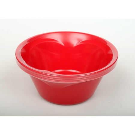 "Mainstays Red Bowls, 4 Piece"
