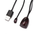 thumbnail image 1 of Tholdsy FORNORM 5V IR Control remoto infrarrojo Transpondedor Receptor Repetidor Emisor Adaptador USB Cable de extensión Cable con luz LED Juegos de teclado y mouse para computadora, 1 of 6