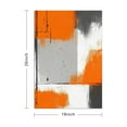 thumbnail image 3 of 6 Pcs Funny Kitchen Towels,Orange and Grey Abstract Art Artwork Microfiber Dish Towels,Kitchen Tea Towels,Kitchen Towel Set (18" X 26"), 3 of 3