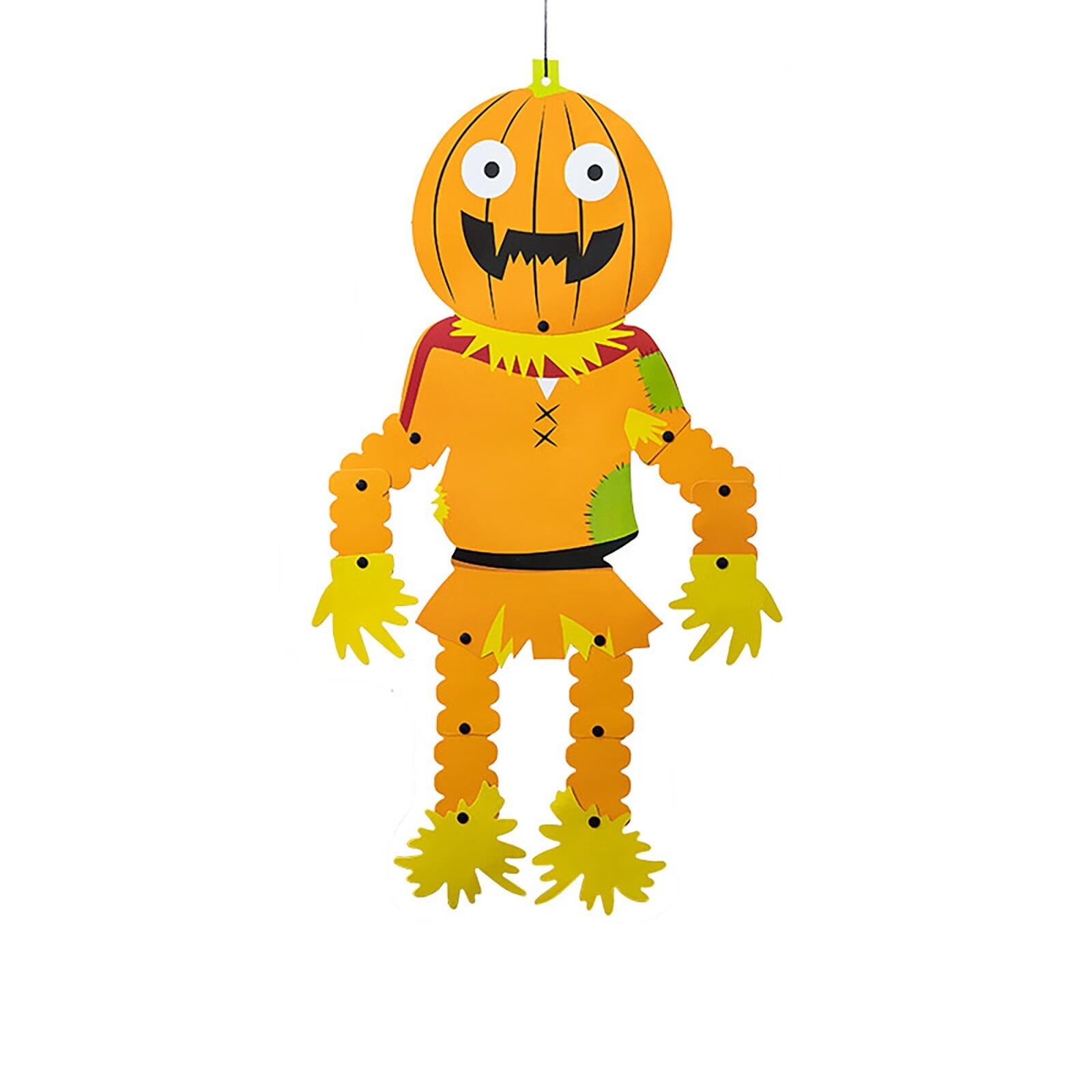 39" Halloween Decoration Wall Articulated Fear Puppet Logo Pendant