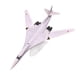 thumbnail image 2 of Modelo de Aviación perfecl 1:200 Adornos de juguete TU160 Aleación, 2 of 8