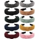 thumbnail image 1 of Ondder Diademas Anudadas para Mujer Paquete de 10 Diademas Anchas de Tela para Cabello Fino y Grueso Nudo Superior Diademas Lindas Diadema de Color Sólido Diademas Surtidas, 1 of 5