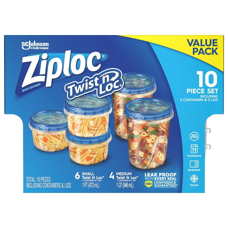 Ziploc Twist 'n Loc Containers - 2570071287