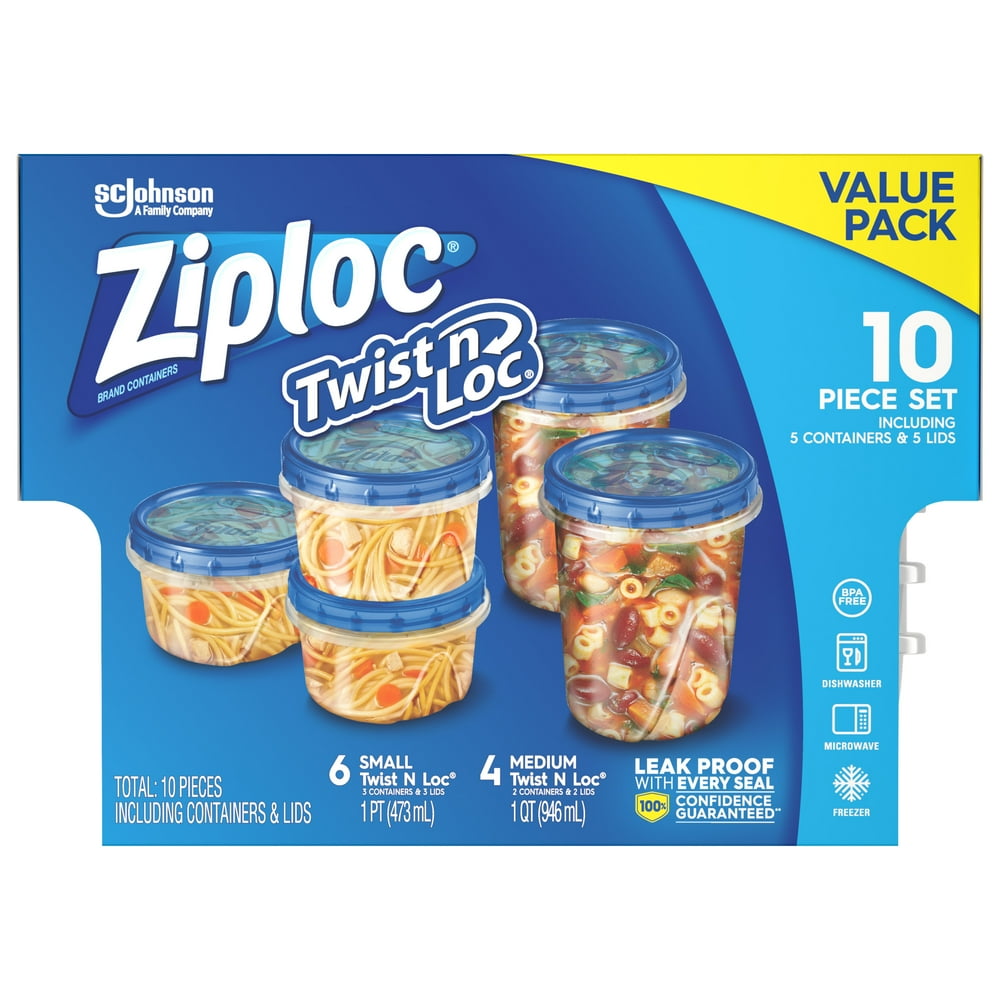 ziploc twist and lock