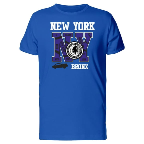 Black Car Silhouette Ny Bronx T-Shirt Men -Image by Shutterstock, Male x-Large
