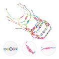 thumbnail image 4 of 4 PCS Pulsera de ojo malvado Pulseras decorativas ajustables Mujeres Pulseras de ojo azul trenzado, 4 of 5