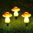 thumbnail image 4 of Luces Solares De Hongo Luces De Hongo Al Aire Libre Luz De Cadena Impermeable Luces De Paisaje Lindo Camino Luz De Estaca De Jardín Scienceny HA035822-00, 4 of 6