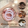 thumbnail image 4 of 2pcs For 2/4/6/9 Cup Silicone Sealing Ring Gaskets Sealing Ring Moka Pot Coffee Maker Filter Accessories Kitchen Accessory, 4 of 8