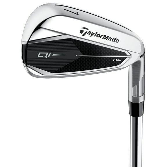 Pre-Owned Left TaylorMade Qi HL 5-PW, AW Iron Set Stiff Steel Project X LS 120