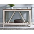 thumbnail image 4 of Table d'Entrée Rustique Moderne en A de 52 Pouces Style Ferme - Disponible en 4 Couleurs, 4 of 4