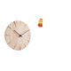 thumbnail image 1 of Reloj de pared redondo, reloj de madera, estatua de serpiente, escultura de animal de resina, silencioso, sin , adecuado para sala de estar, dor, 1 of 8