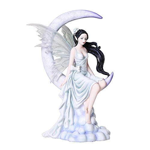 Pacific Giftware Celestial Frost Moon Fairy Official Nene Thomas Collectible Figurine 12 inch H