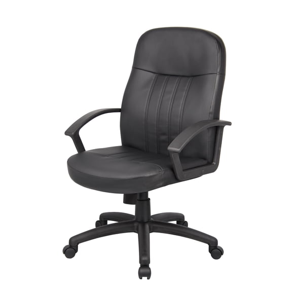 Boss Office Products Executive Leather Budget Chair