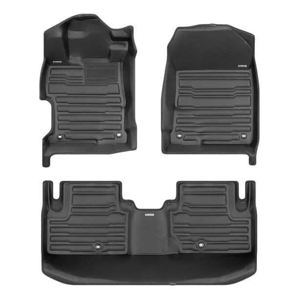 TuxMat Custom Floor Mats For Acura ILX 2019-2022 – All-Weather, Full Coverage Set (1st & 2nd Rows)
