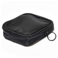 thumbnail image 2 of 4 neceser de malla para maquillaje, neceser de viaje con cremallera, mini neceser de viaje para cosméticos, neceser de viaje para artículos de tocador diarios, accesorios (negro), 2 of 5