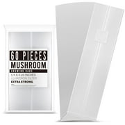 LOSTRONAUT Mushroom Grow Bags Autoclave Spawn Bag with Filter 60 Pack