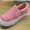 A1-PINK, variant on Bocca Kid's Slip on Sneakers Pink Girls Canvas Walking Shoes Size 1