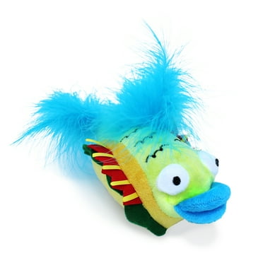 Vibrant Life Cat Toy - Fish Taco Plush with Catnip