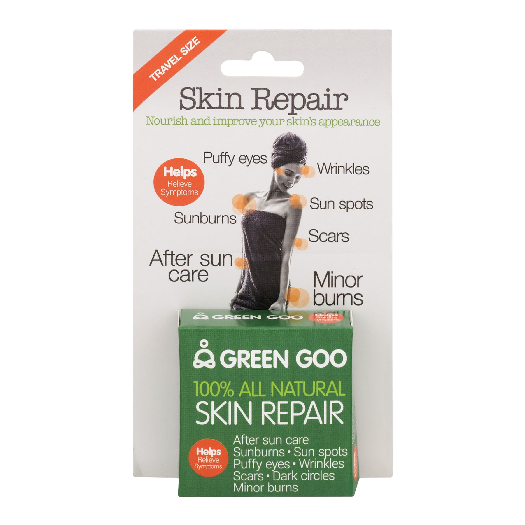 Green Goo 100 All Natural Skin Repair, 0.7 OZ
