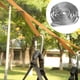 thumbnail image 3 of Cordón de camping, correa de almacenamiento para camping, tendedero, equipo para colgar ropa para senderismo Gris claro, 3 of 8