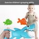 thumbnail image 5 of Juguete De Tiburón Para Bañera De Bebé, Tiburón Azul Con Dientes Para Morder, Incluye 4 Juguetes De Baño De Peces Para Niños Y Niñas Cateissary FN002333-00, 5 of 6