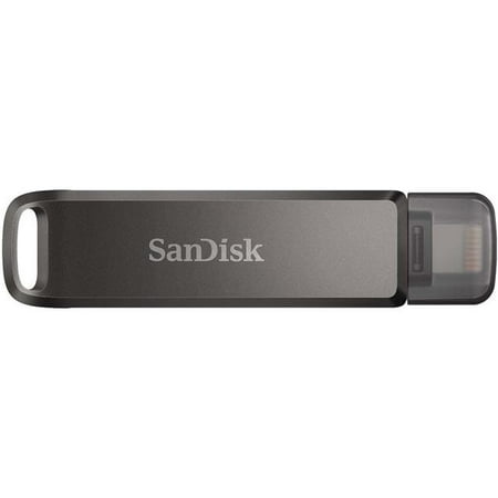 SanDisk 64GB iXpand Flash Drive Luxe for Your iPhone and USB Type-C Devices (SDIX70N-064G-GN6NN)