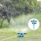 thumbnail image 1 of Aspersor de jardín, aspersor de riego automático giratorio de 360° para césped, aspersor de agua para jardín, plantas, riego de césped., 1 of 4