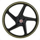 thumbnail image 2 of RIN TRASERO 1.6X18 PARA FT150TS ASPAS NEGRO CON FILO AMARILLO, 2 of 6