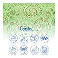 thumbnail image 4 of Toalla para Baño Towel Tamaño para Medio Cuerpo 130 x 75 cm Color Verde, 4 of 4
