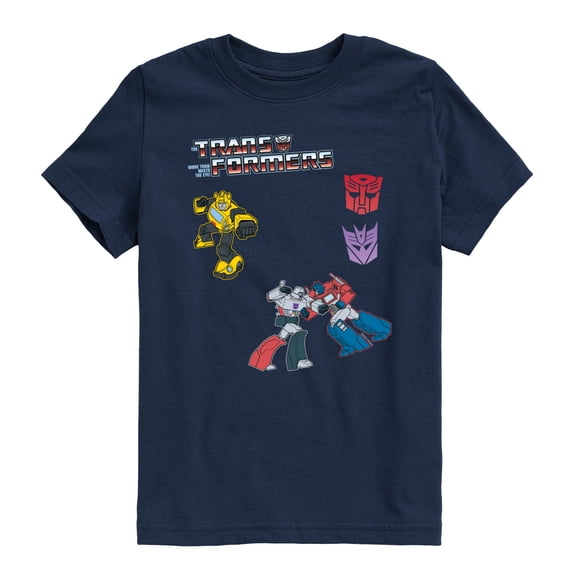 Transformers - Transformer Icons - Youth Boys Short Sleeve Graphic T-Shirt