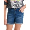 thumbnail image 3 of Justice Girls Denim Shorts, Sizes 6-16, 3 of 5