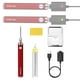 thumbnail image 4 of Soldador eléctrico 5V 8W Estación de soldadura de temperatura Herramientas de reparación Herramienta a batería con soporte de soldadura para rojo BLESIY soldador eléctrico, 4 of 8