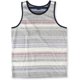 thumbnail image 1 of Levi's Camiseta sin mangas a rayas para hombre, gris, grande Levis Camiseta sin mangas, 1 of 2