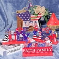 thumbnail image 2 of Esaierr Usa Independence Day Table Decor Wooden Letters Table Centerpieces Sign Desk Home Decoration, 2 of 5