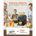 thumbnail image 4 of KFFKFF Snowflake Ice Machine, 44LBS/24H Snowflake Ice Maker, Ice-Shaver Machine with Stainless Steel Blade, Electric Snow Cone Maker with 0.2 Gal Tank, 60S Fast Pre-Cooling, 4 of 9