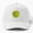 White, variant on Romanesco Baseball Hat, Spiral Vegetable Produce Graphic Design, Classic Everyday Casual Cap
