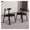 2pcs, variant on Mid Century Dining Chairs Kitchen Leisure Chairs with Solid Wood Legs,Upholstered Side Chairs in PU Leather,Retro Kitchen Chairs for Dining Room