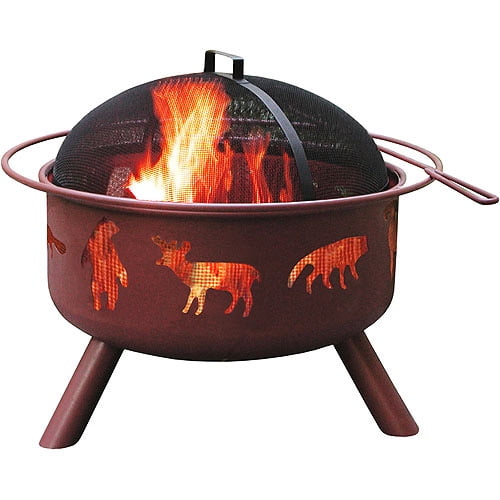 Landmann Wildlife Big Sky Firepit, Georgia Clay by Landmann