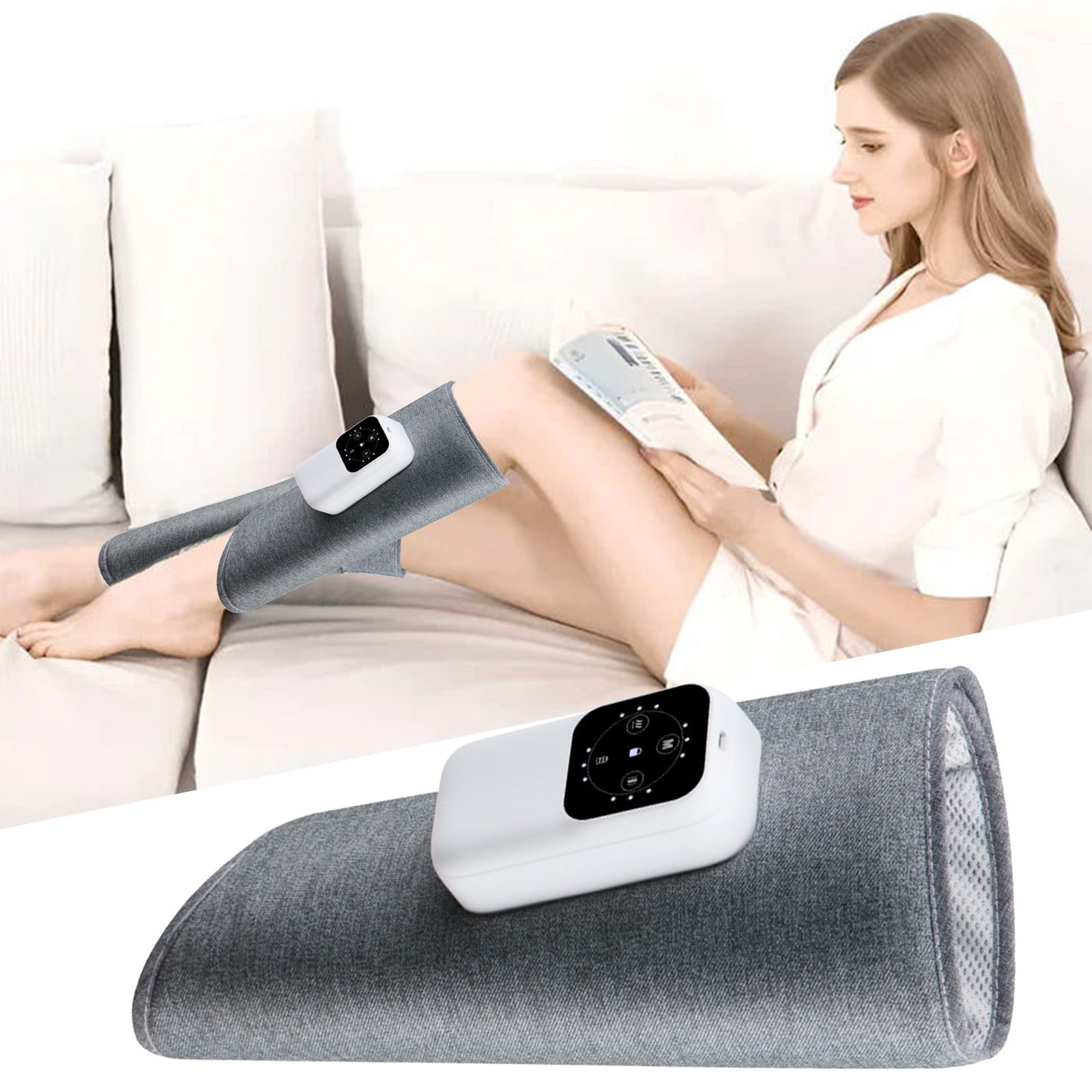 YiFudd Heated Leg Massager,Calf And Leg Massager Electric Pneumatic