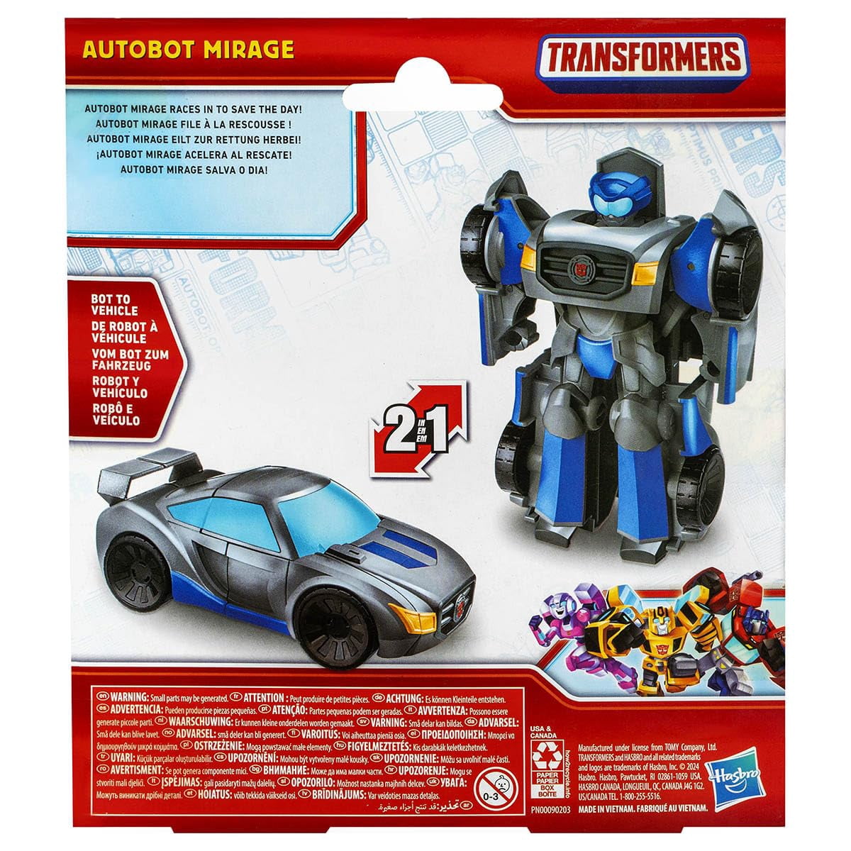 Transformers Mirage Classic Heroes Team Hasbro