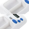 thumbnail image 2 of Storage Box,Alarm Medicine Pill 2 White Color Two Drawers Divided Portable Pill Box Pill 2 White Color Two Drawers With Lcd Alarm White Color Two Drawers Divided Plus Box With Lcd Divided Plus Pills, 2 of 6