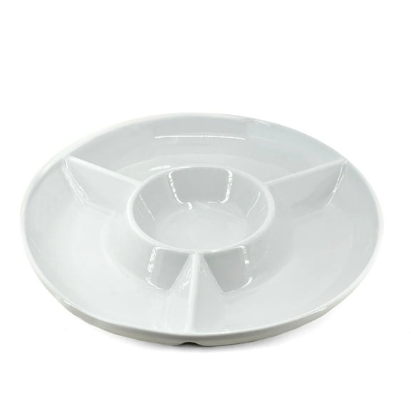 Hometrends plateau chips et trempettes 30.5cm