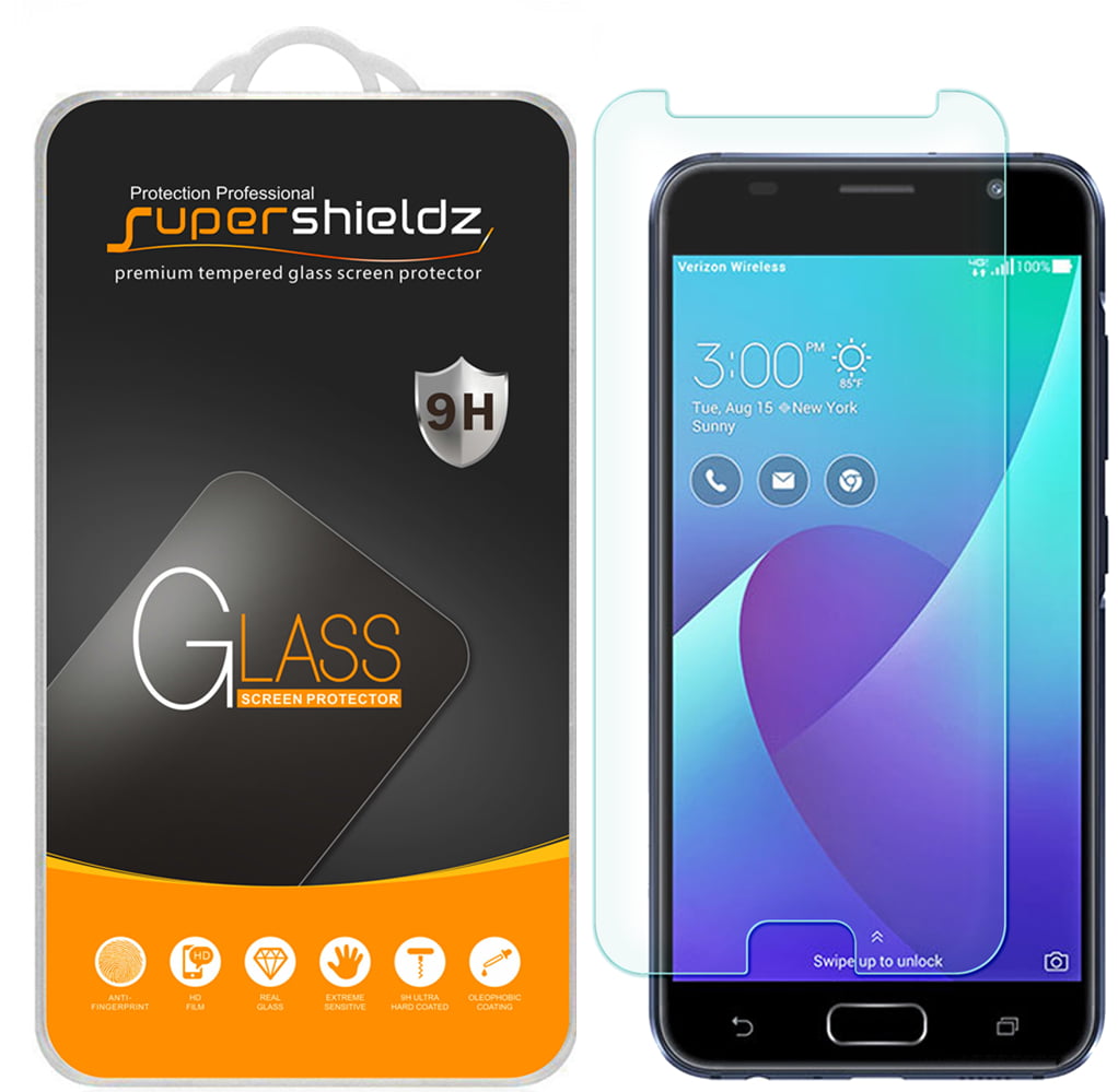 [1-Pack] Supershieldz for Asus ZenFone V (Verizon) Tempered Glass Screen Protector, Anti-Scratch, Anti-Fingerprint, Bubble Free