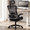 Mesh Black, variant on NEO CHAIR Office Desk Chair Gaming Computer High Back Support Mesh Comfy Seat with Adjustable Ergonomic Headrest Lumbar Rolling Flip-up Armrests and Wheels (Black)