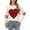 2-Beige, variant on Ruimatai Women's Valentine Heart Print Sweater Round Neck Knitted Pullover Casual Long Sleeve Tops