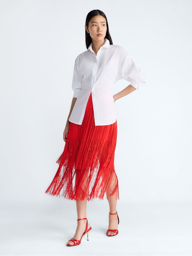 Devil Wears Prada Scoop Collection Women's and Women's Plus Fringe