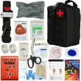 LUOPLNG Essential Military Tactical IFAK Trauma Survival Kit with Molle Attachment
